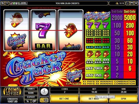 cracker jack microgaming|Cracker Jack Classic Slot review from Microgaming.